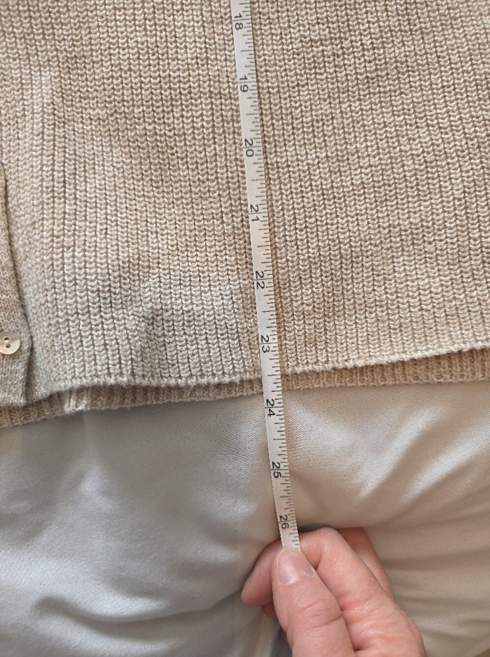 Eileen Fisher Sleeveless Grandpa Cardigan Slouchy Vest Size M Organic Cotton - Picture 8 of 12